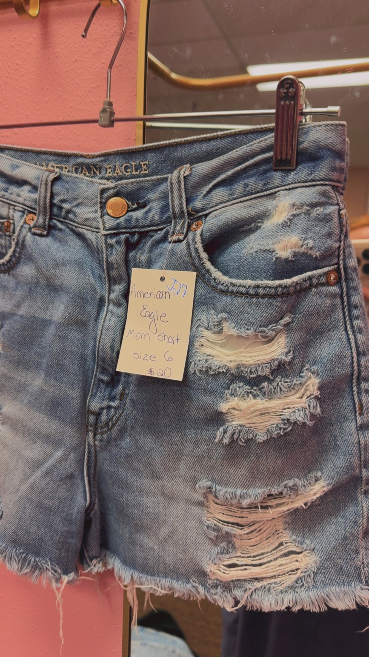 American Eagle Mom Shorts Size 6