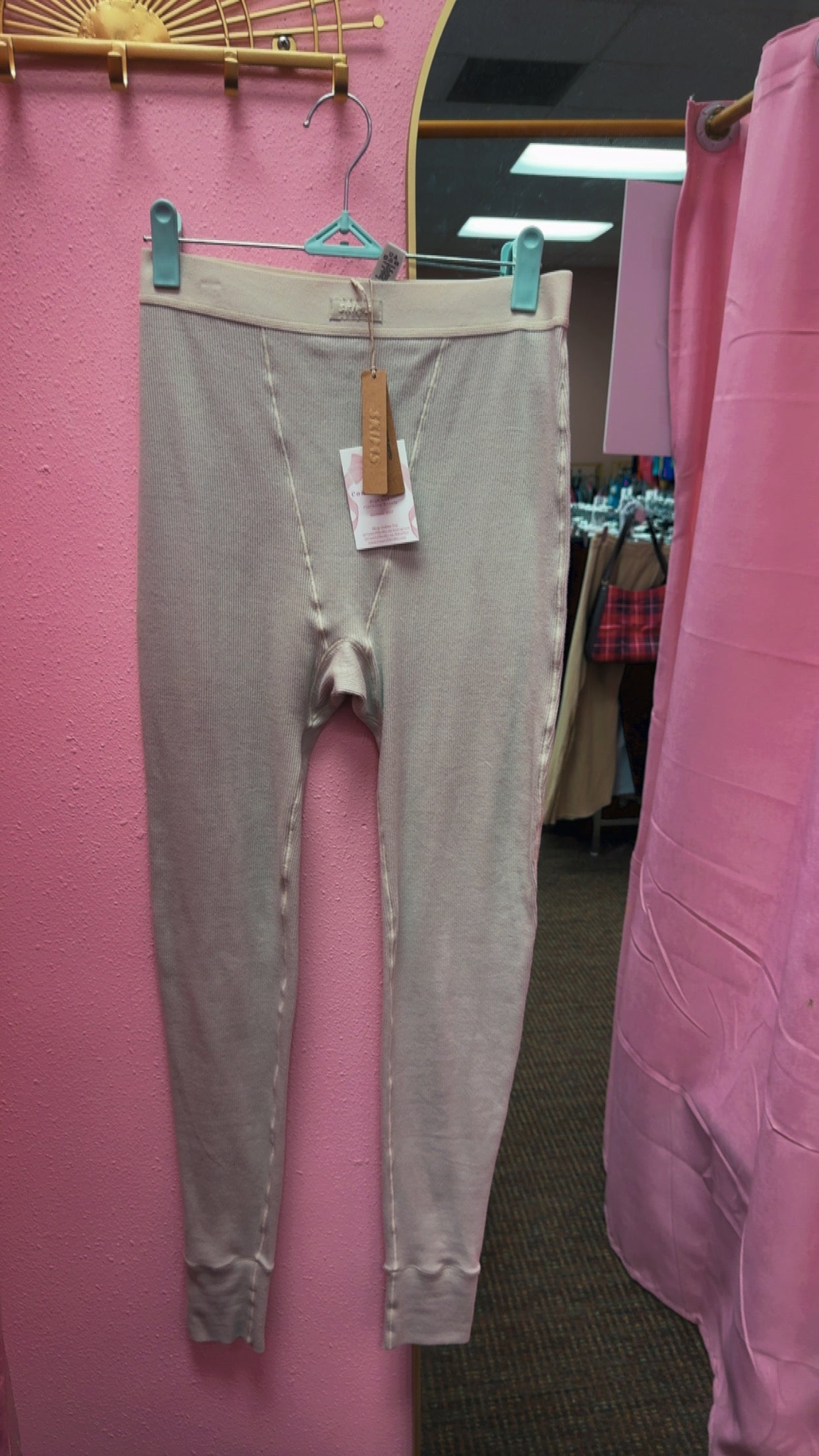Skims NWT Cotton Rib Leggings Size Small