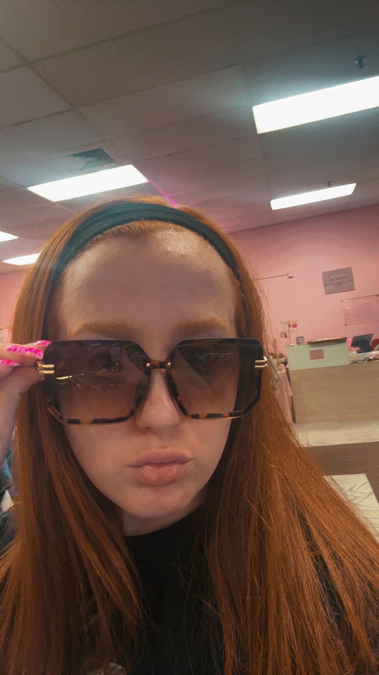 $8 SUNNIES- Oversized Tortoise Square
