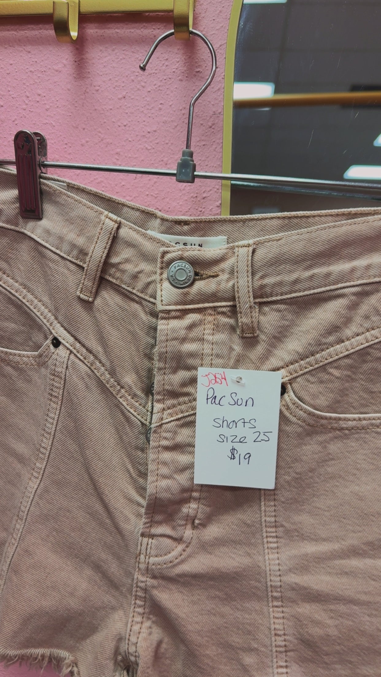 PacSun Hi-Rise Shorts Size 25