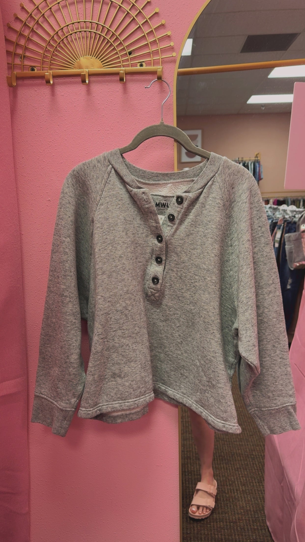 Madewell MWL Sweatshirt Size Small
