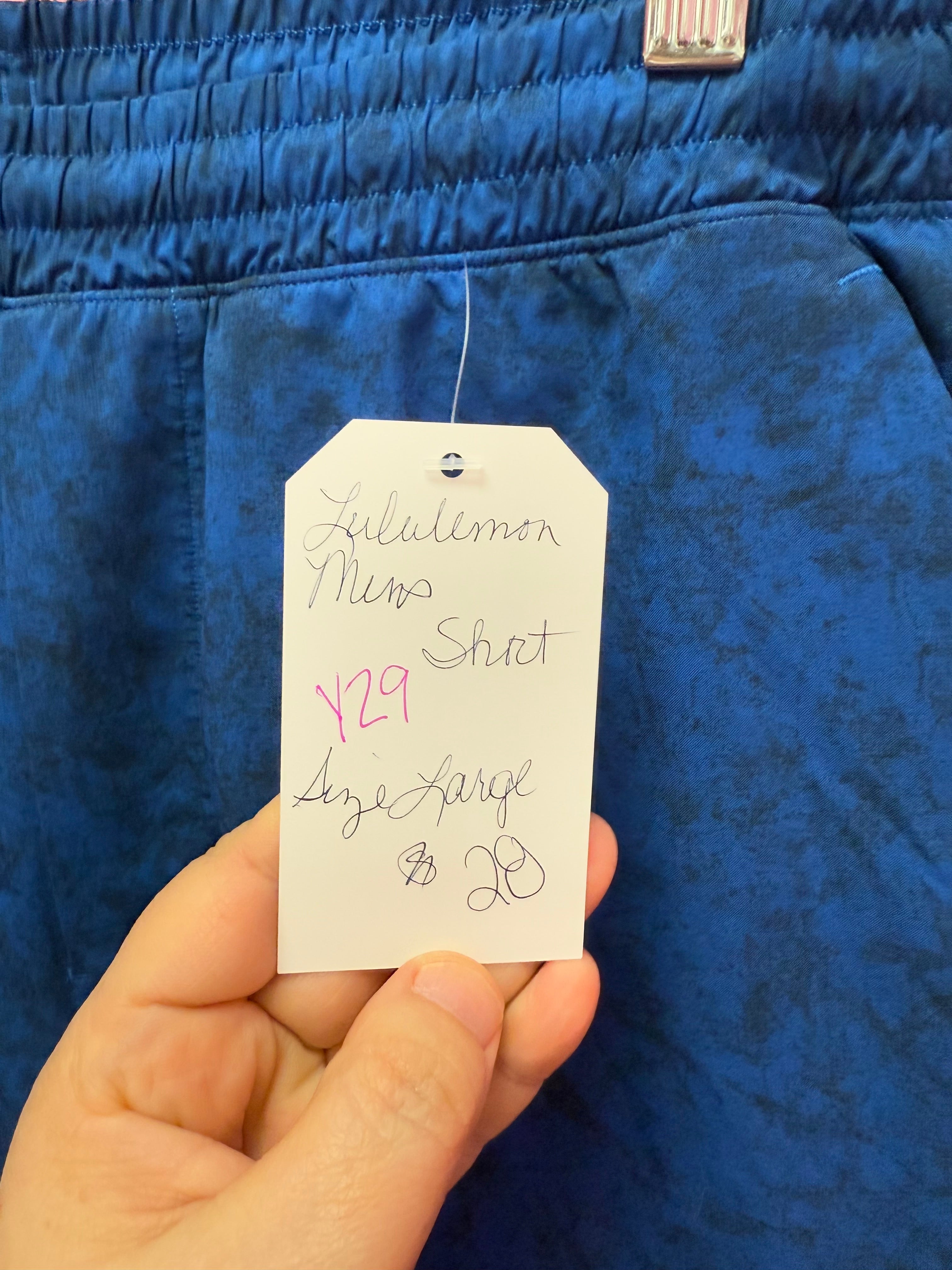 Men’s Lululemon Shorts Size Large