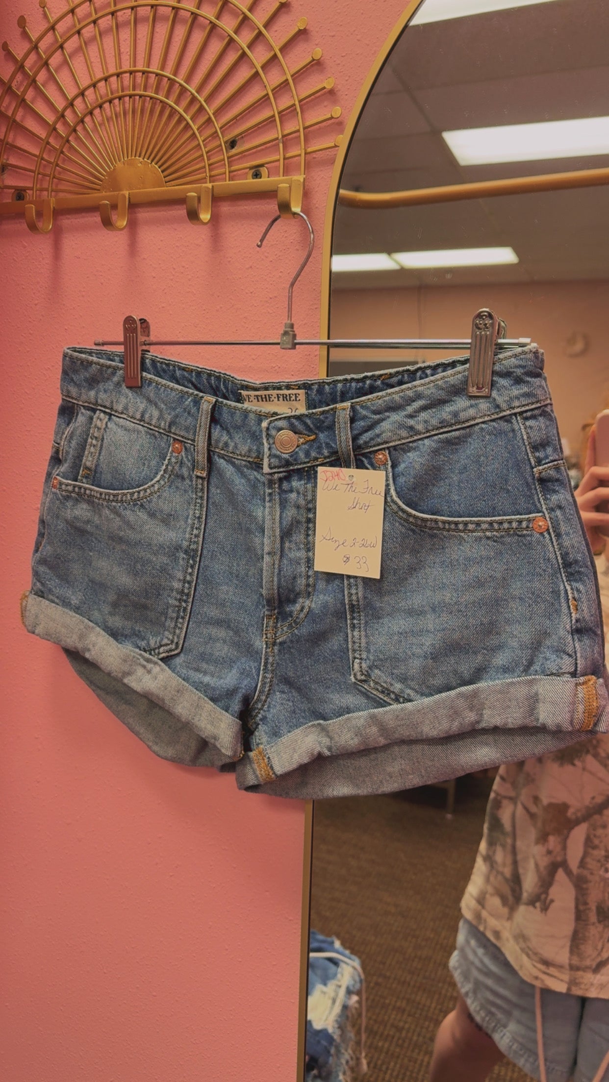 We The Free - Free People Mid Shorts Size 2/26