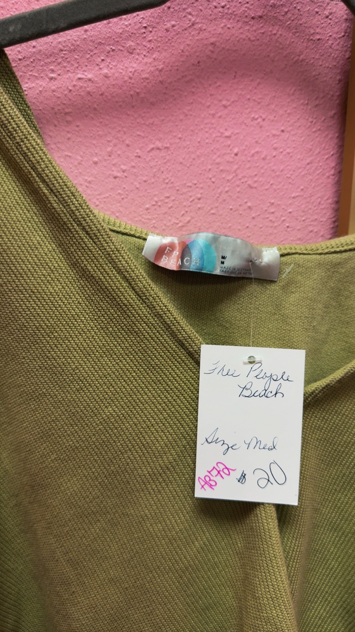 Free People Beach Top Size Medium