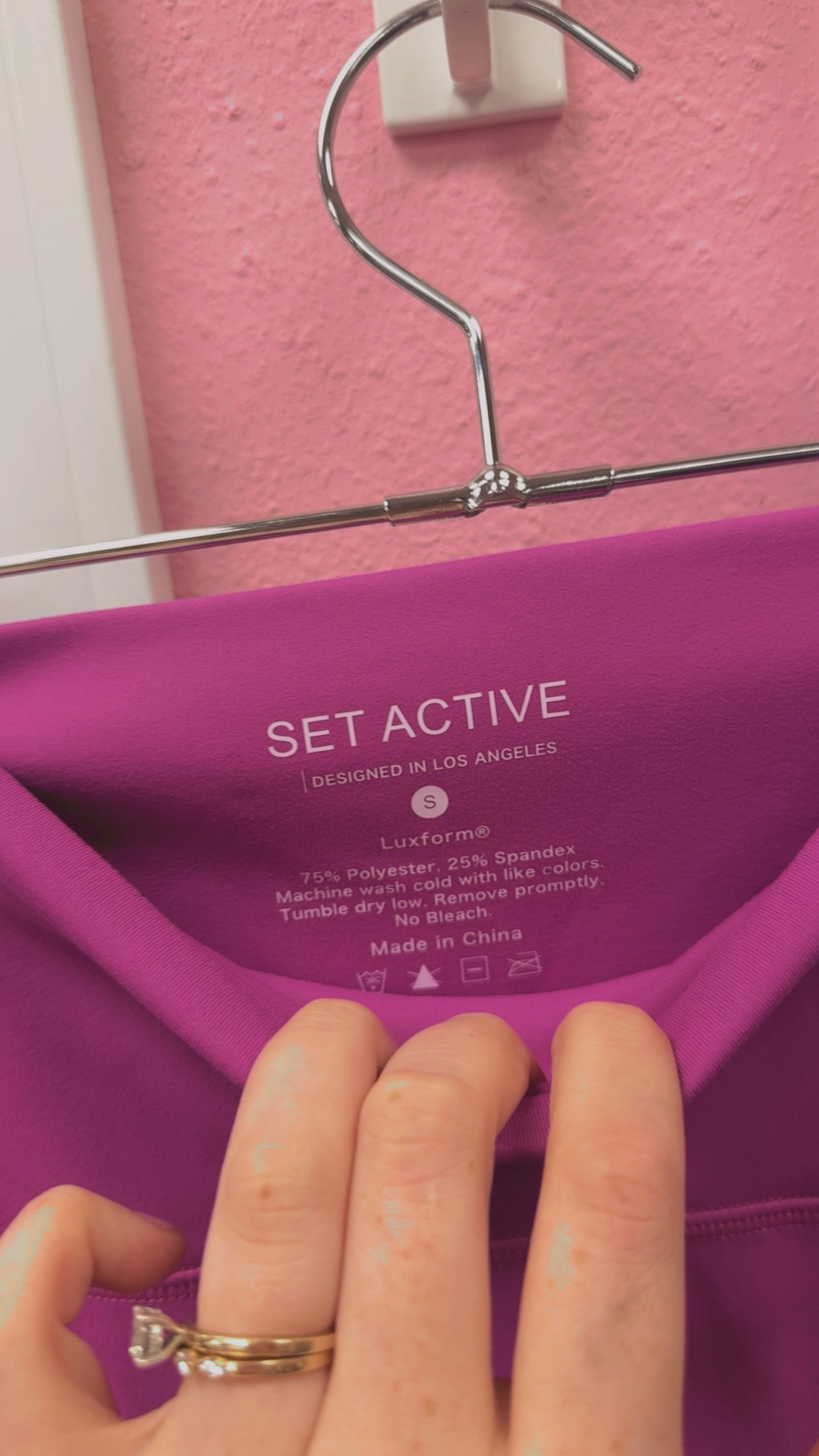 Set Active Luxform Leggings Size Small