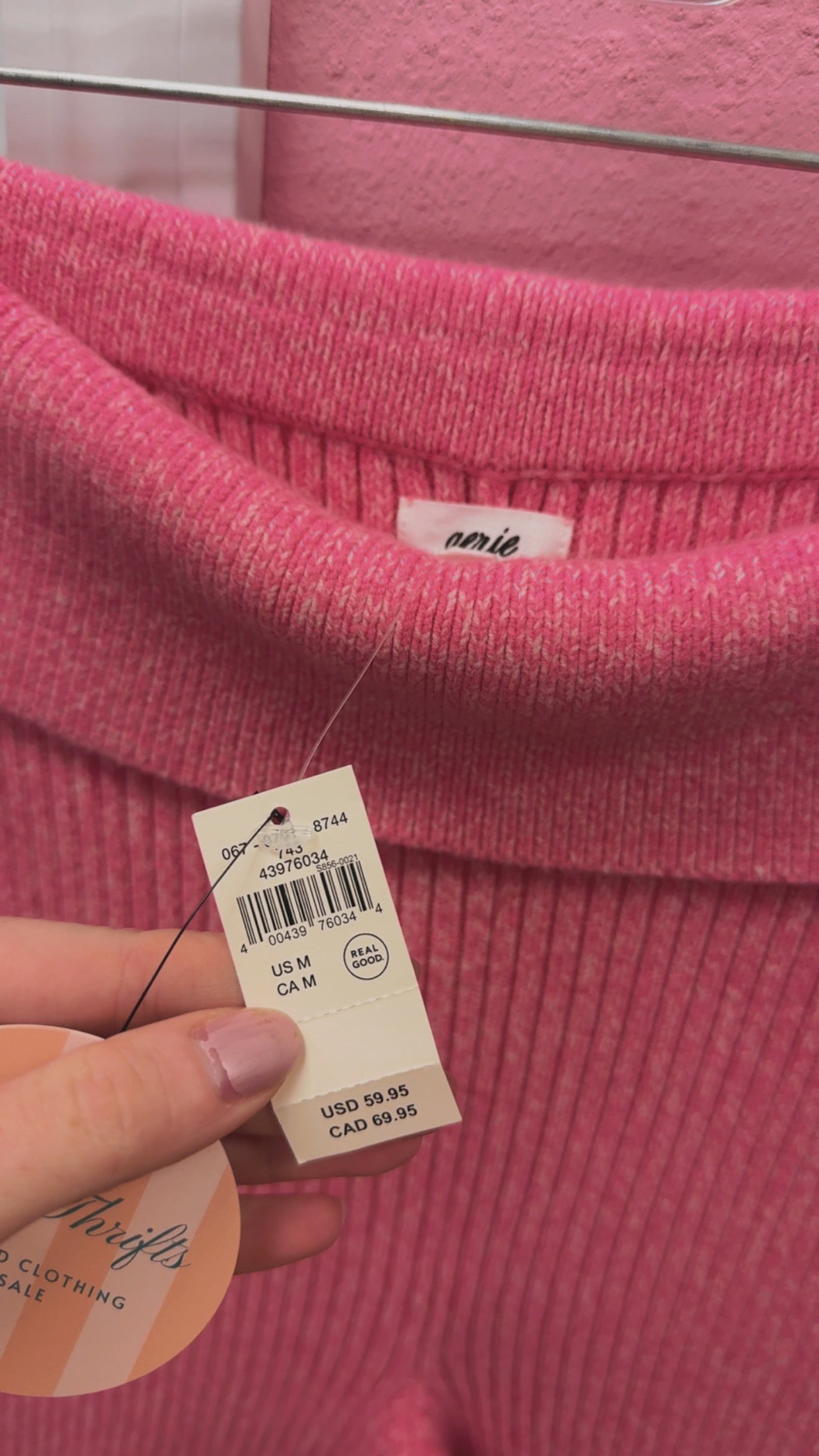 Aerie NWT Fold Over Knit Flares Size Medium