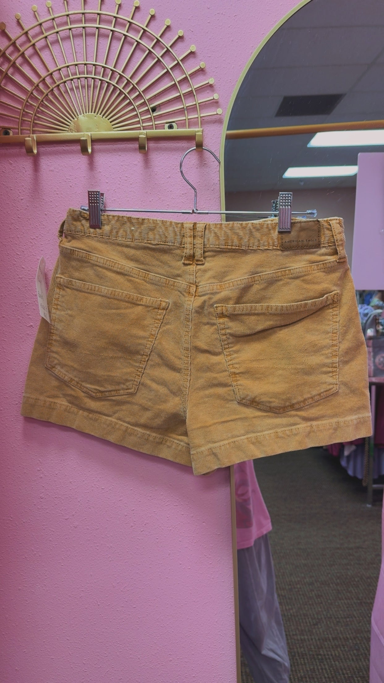 American Eagle Cord Shorts Size 8