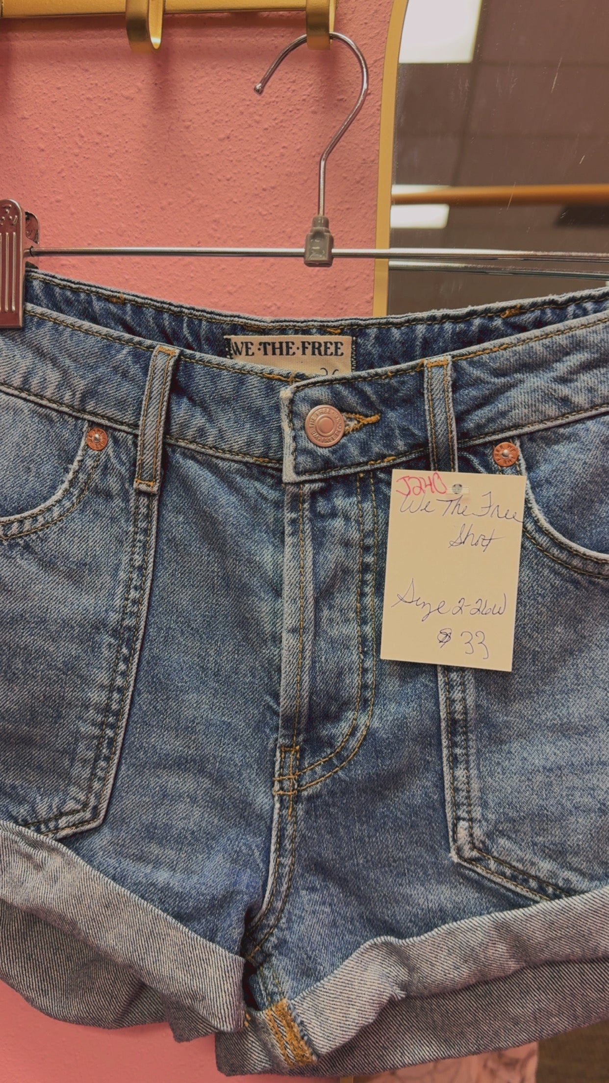 We The Free - Free People Mid Shorts Size 2/26