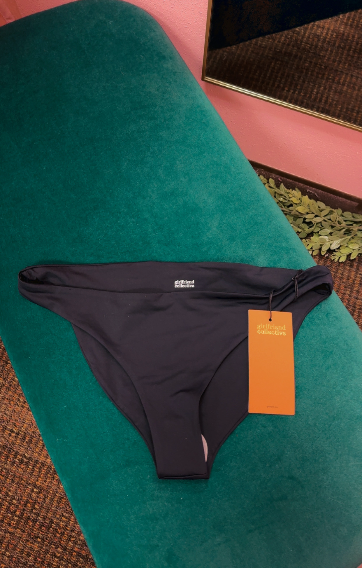Girlfriend Collective NWT Bikini Bottoms Size Large