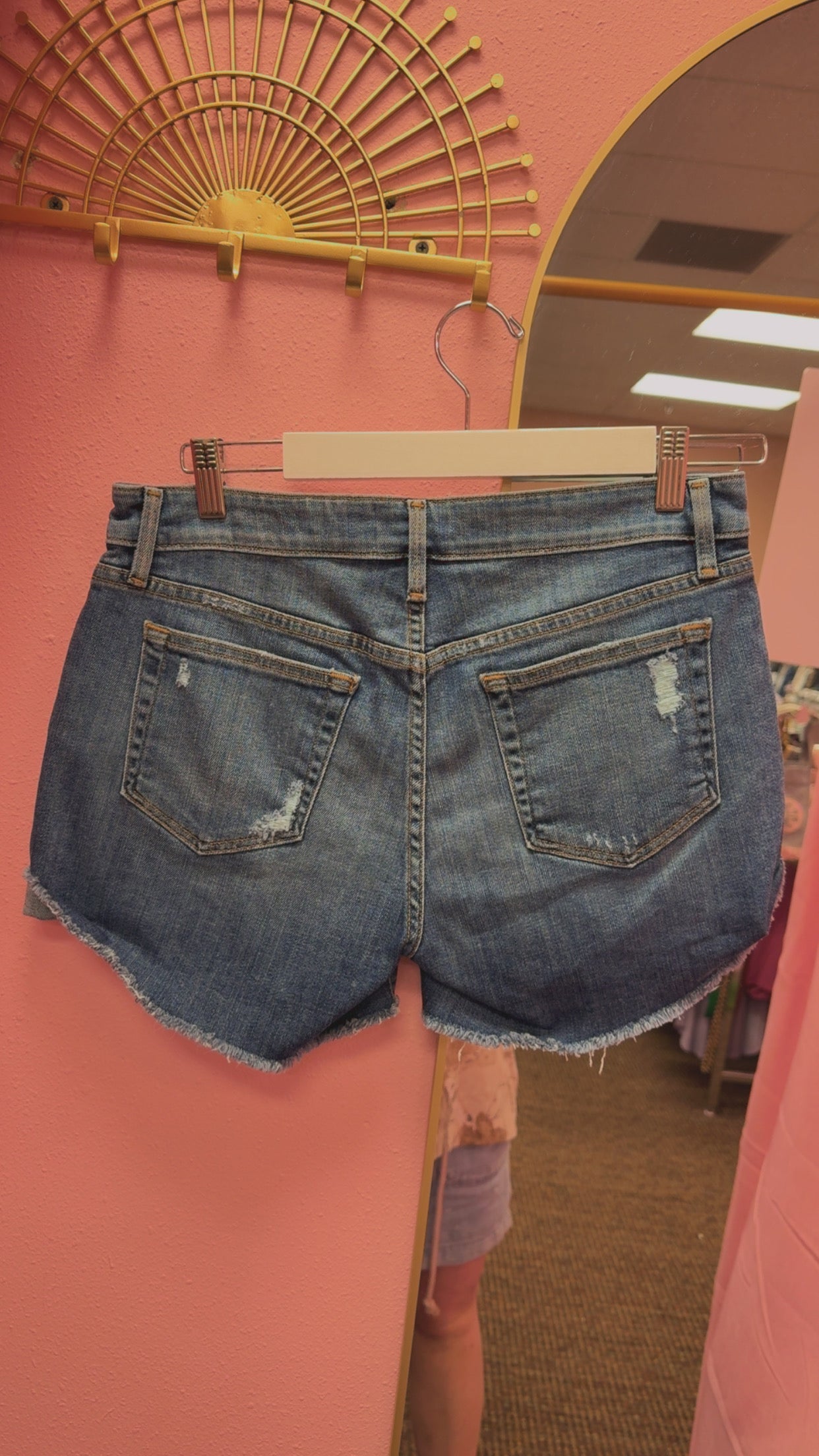 Frame Le Grand Garçon Short Size 25 Retails $198