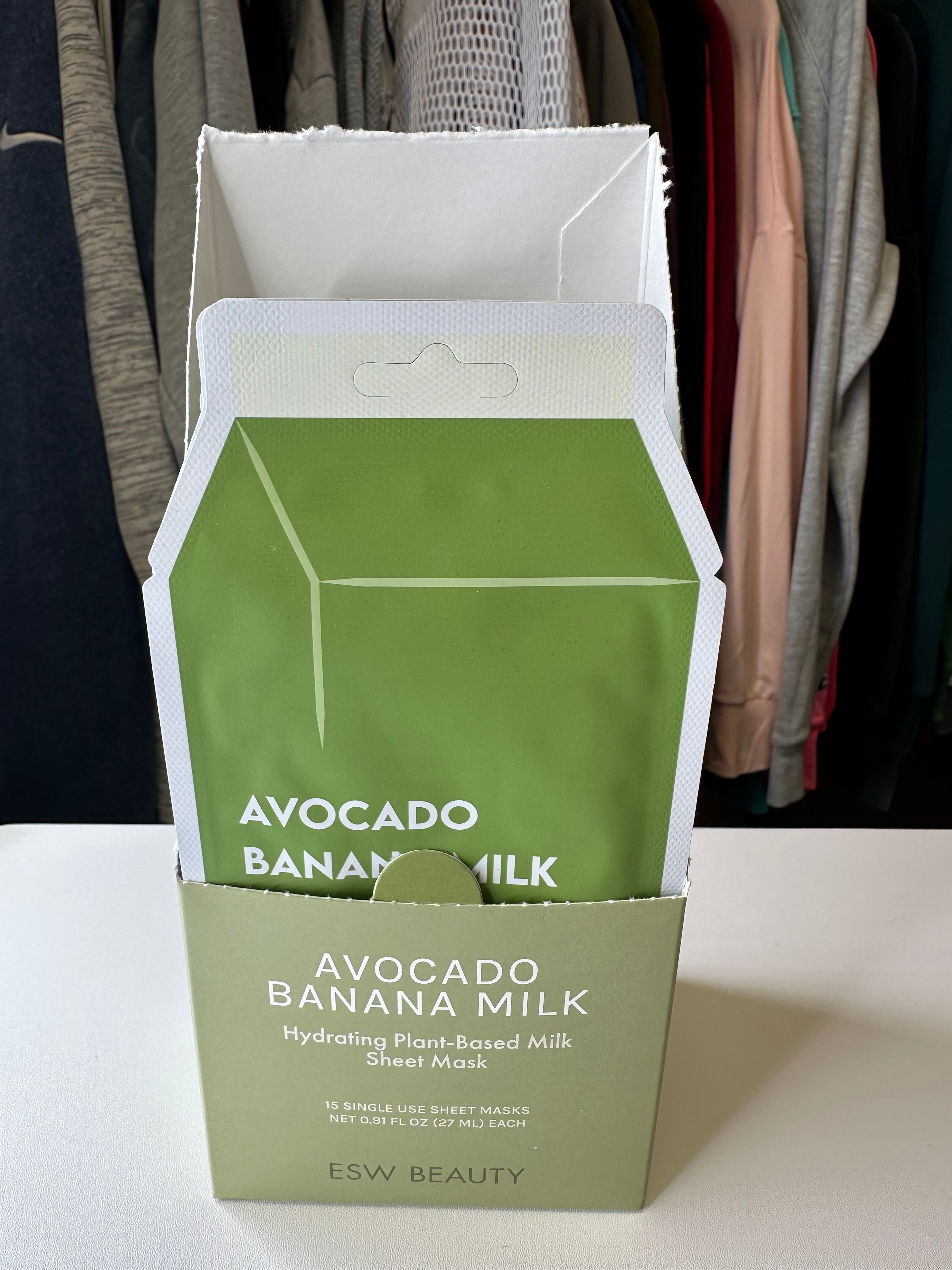 ESW Beauty Face Mask- Avocado Banana Milk
