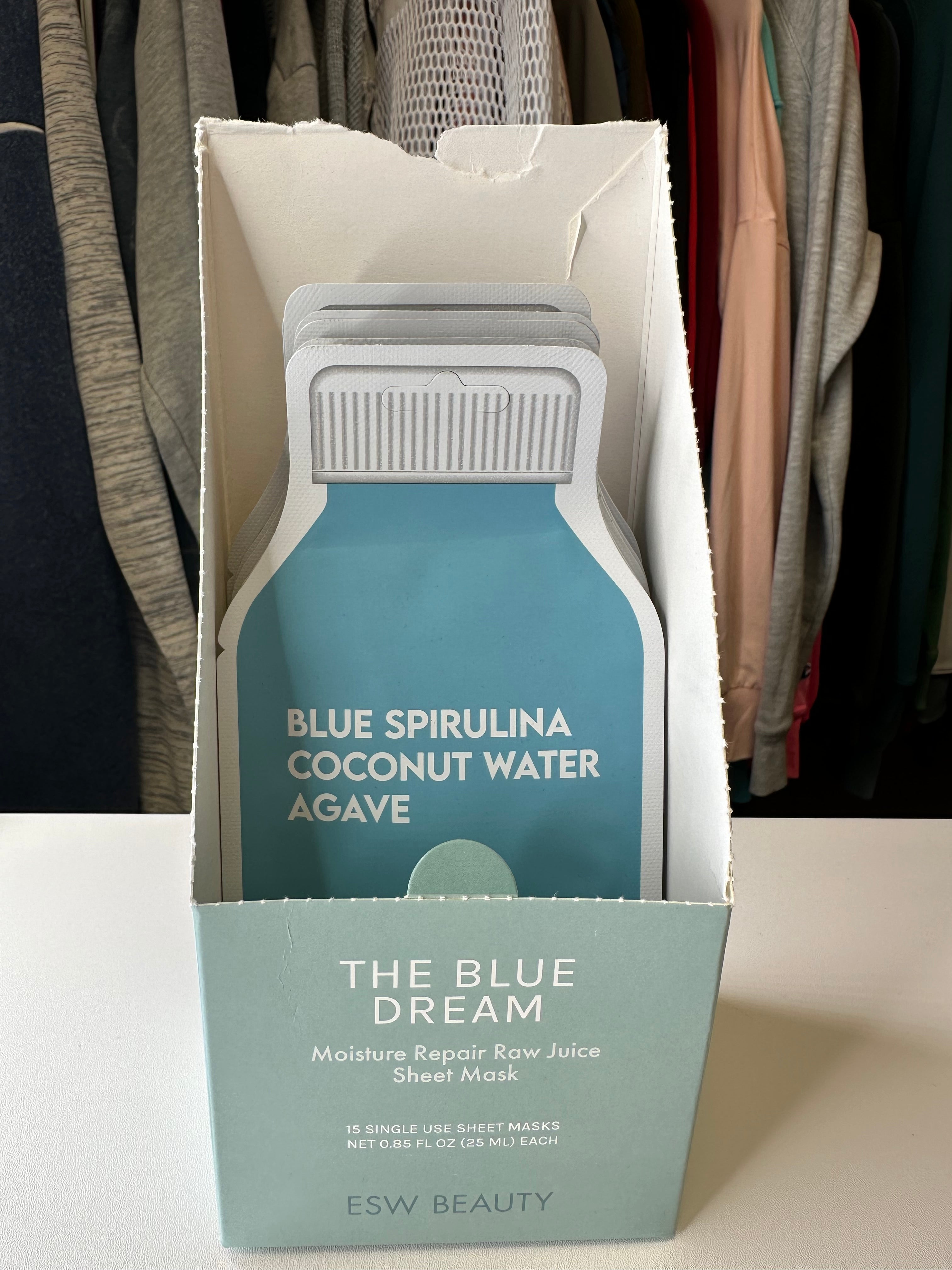 ESW Beauty Face Mask- Blue Spirulina Coconut Water Agave