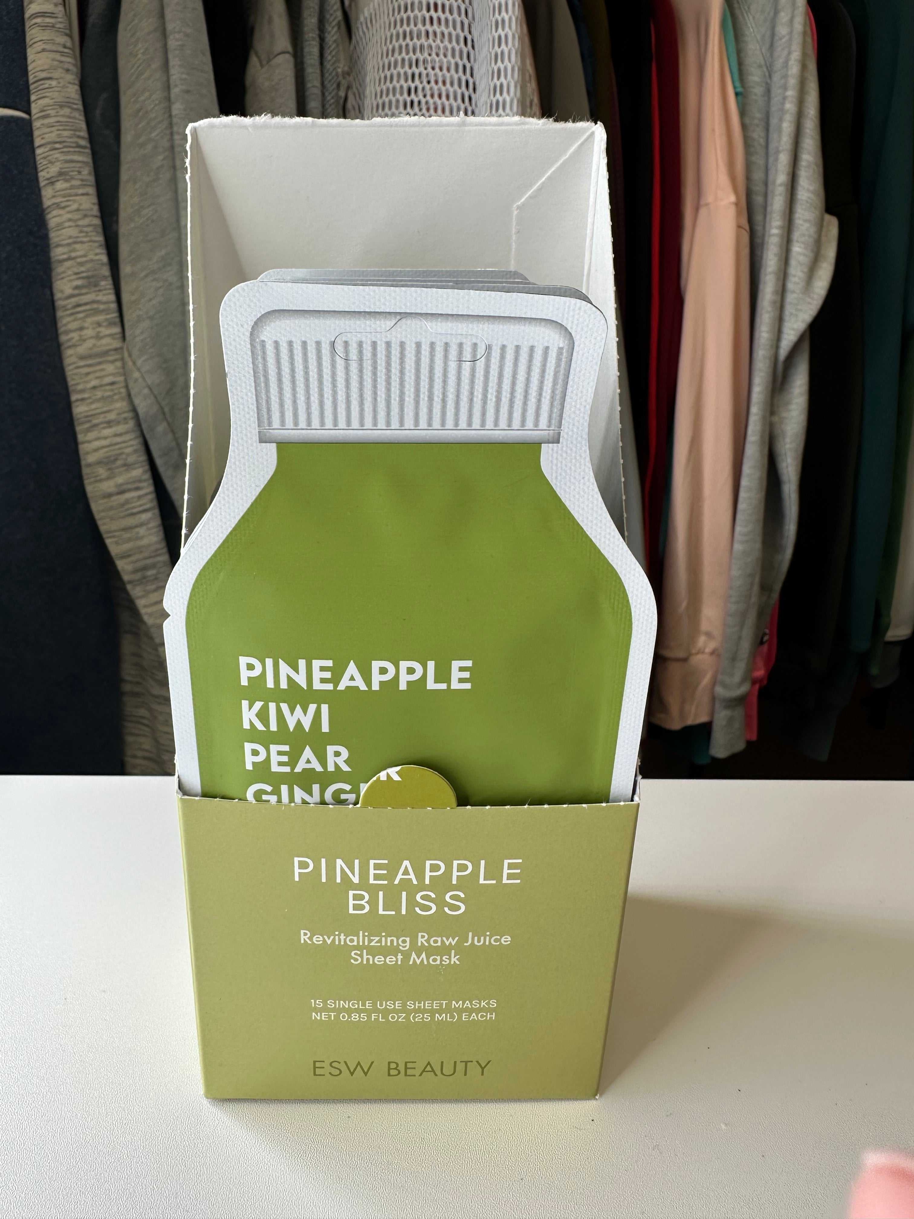 ESW Beauty Face Mask- Pineapple Kiwi Pear Ginger