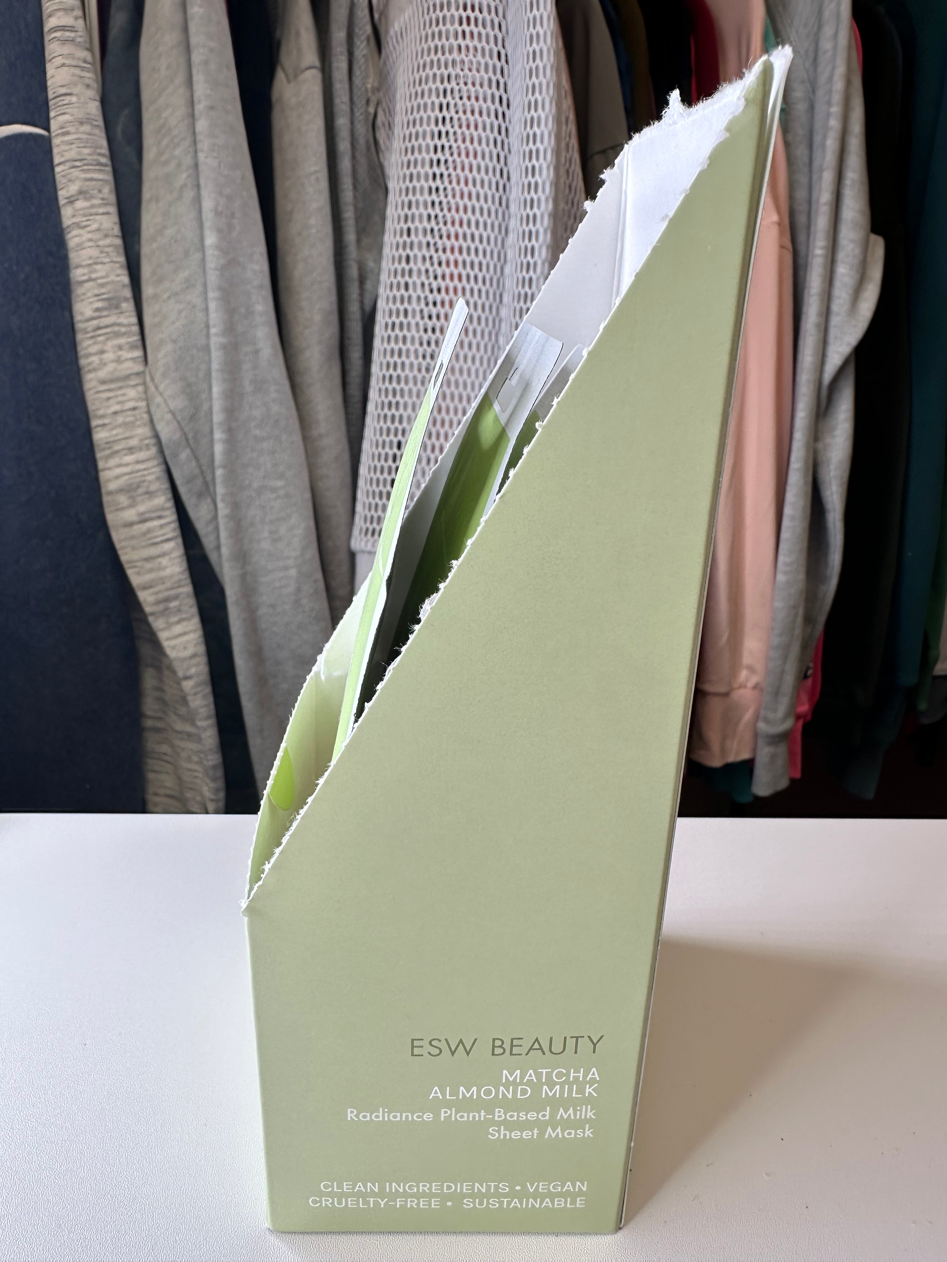 ESW Beauty Face Mask- Matcha Almond Milk