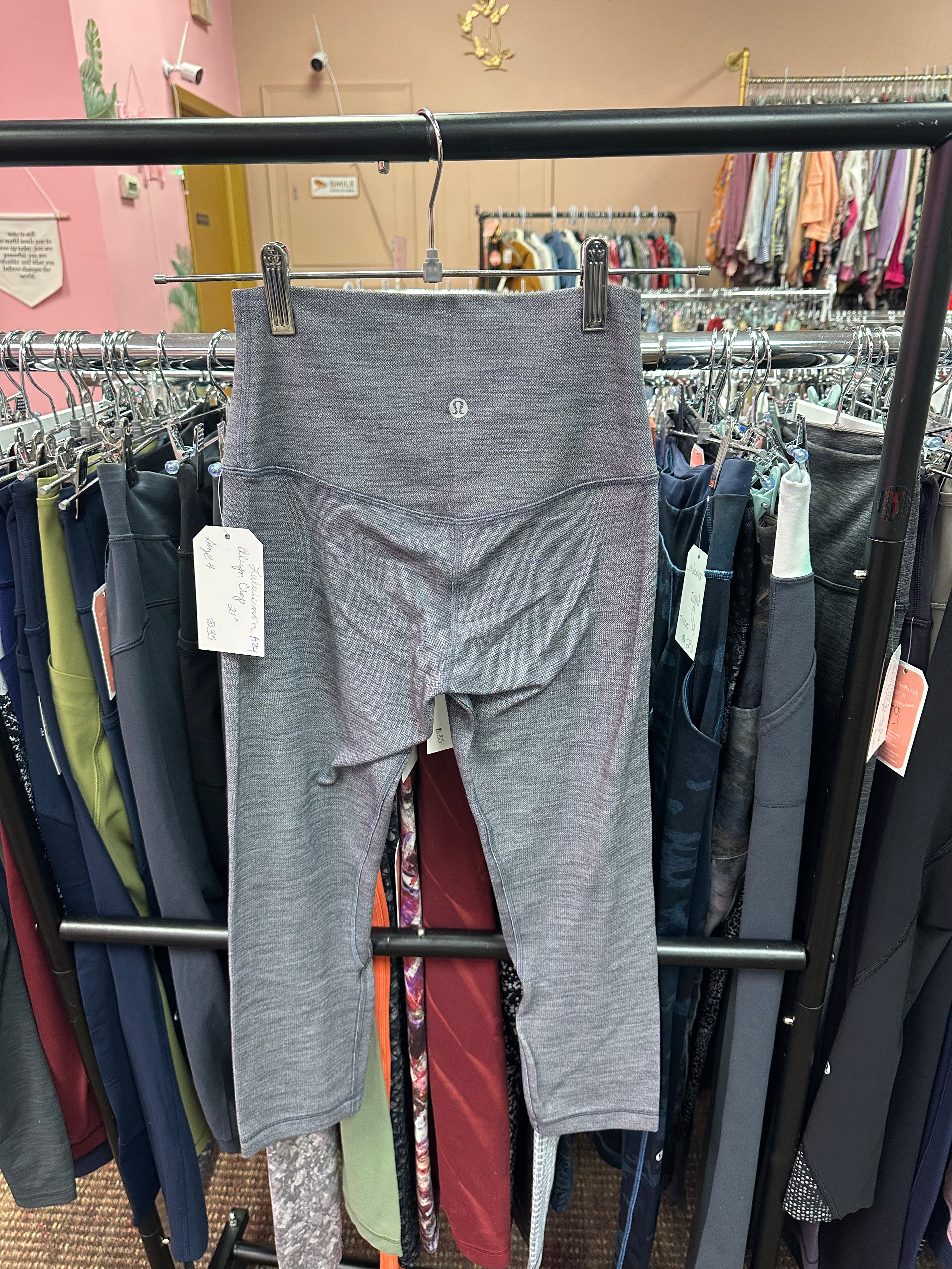 Lululemon Align Crop 21" Size 4