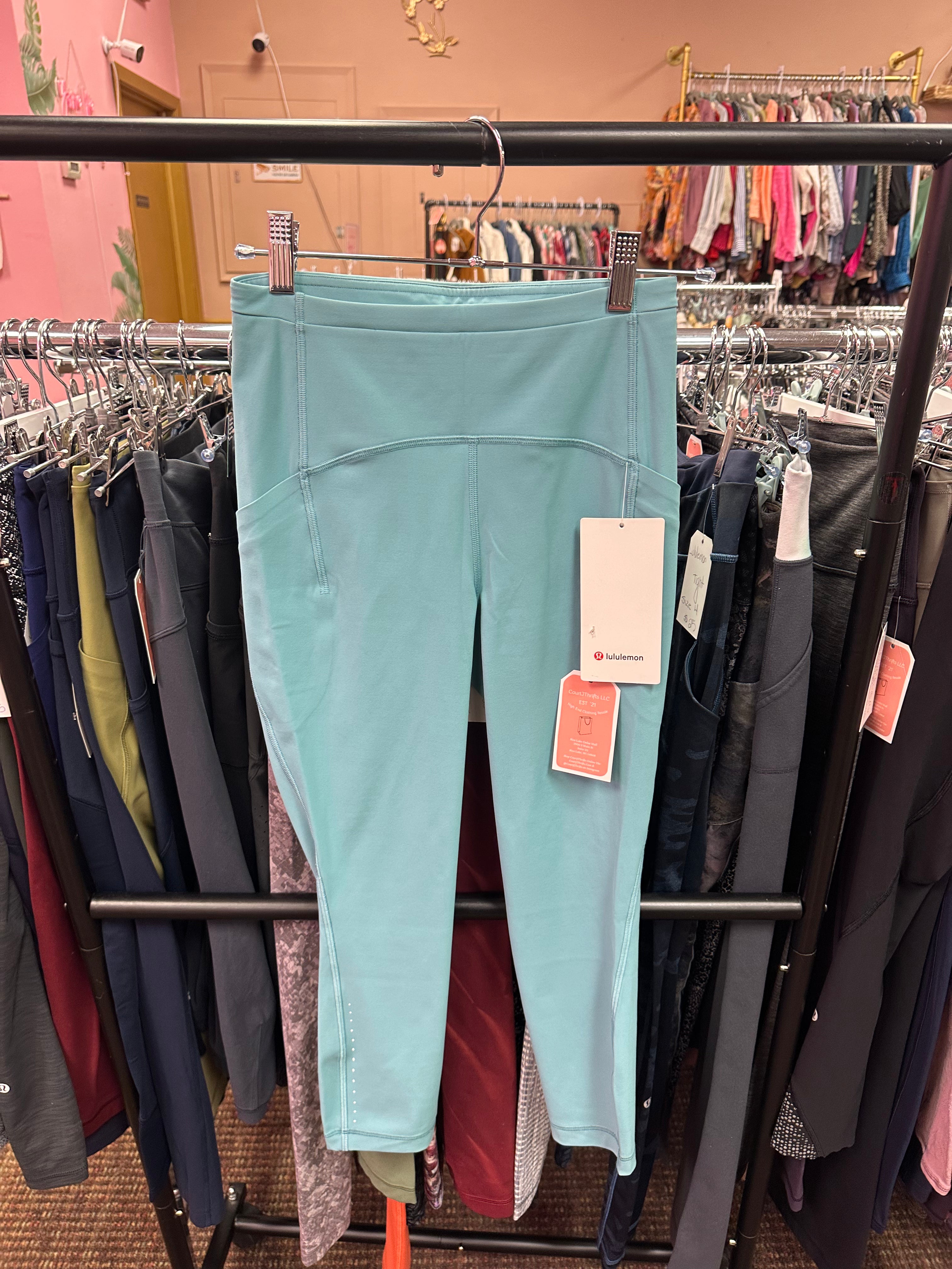 Lululemon Swift Speed Crop 23" New With Tag Size 4